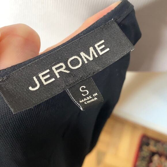 Jerome Black Beaded Open Front Y2K Jacket - Picture 9 of 10